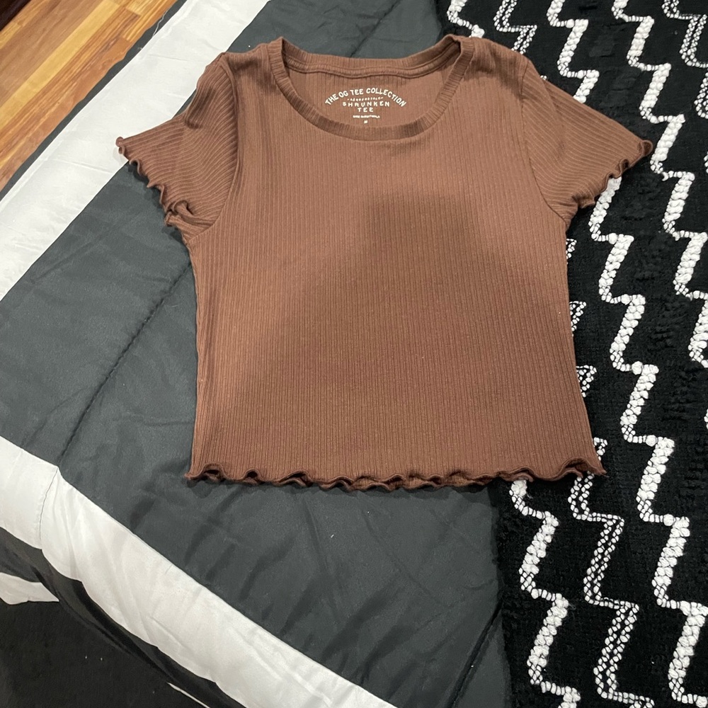 Selling this brown top from Aeropostale